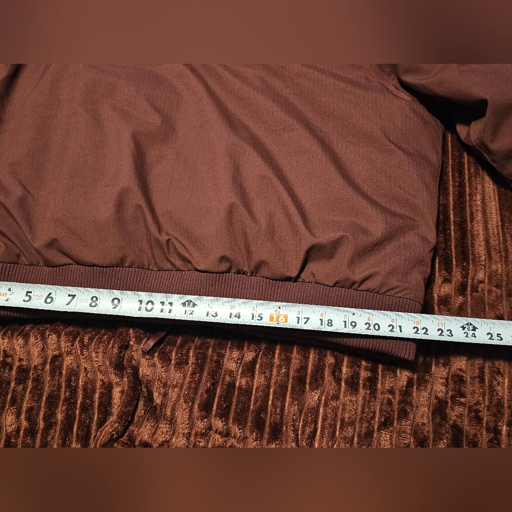 The North Face Maroon Jacket with Fur Hood - Picture 11 of 13